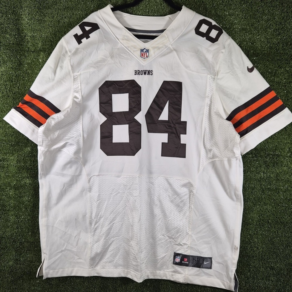 Nike Cleveland Browns Cameron 84 Jersey Mens (52) XL White NFL On Field